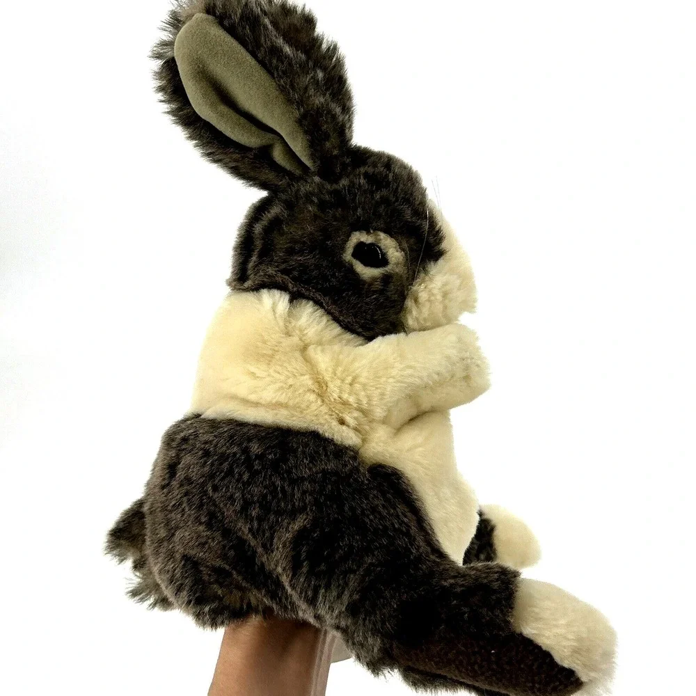 Folkmanis Baby Dutch Rabbit Full‎ Body Hand Puppet Plush 10